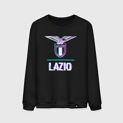Мужской свитшот Lazio FC в стиле glitch