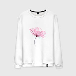 Мужской свитшот Цветок ласки и нежности