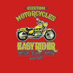 Свитшот хлопковый мужской Ретро Байк, цвет: красный — фото 2