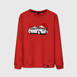 Мужской свитшот Subaru Impreza WRX Sti Retro JDM