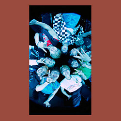 Свитшот хлопковый мужской Stray Kids CHEESE, цвет: кирпичный — фото 2