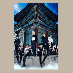 Свитшот хлопковый мужской Stray Kids Thunderous, цвет: миндальный — фото 2