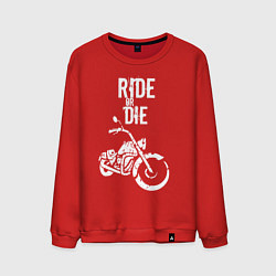 Мужской свитшот Ride or Die винтаж