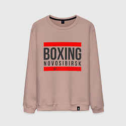 Мужской свитшот Novosibirsk boxing team