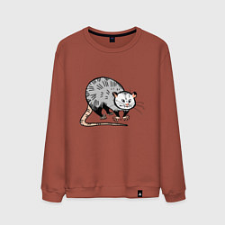 Мужской свитшот Удивлённый опоссум