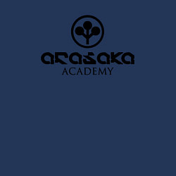 Свитшот хлопковый мужской Cyberpunk - Arasaka Academy, цвет: тёмно-синий — фото 2
