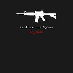 Свитшот хлопковый мужской CS GO another one bytes de dust, цвет: черный — фото 2