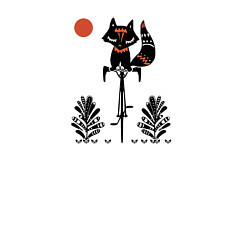 Свитшот хлопковый мужской Лиса и Велик, цвет: белый — фото 2