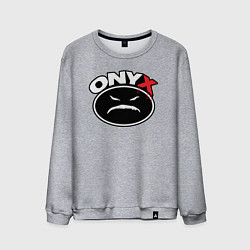 Мужской свитшот Onyx - black logo