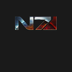 Свитшот хлопковый мужской Mass Effect N7 -Shooter, цвет: черный — фото 2