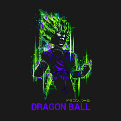 Свитшот хлопковый мужской Dragon Ball - Vegeta - Cry, цвет: черный — фото 2