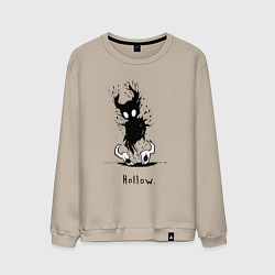 Свитшот хлопковый мужской Hollow пустой, цвет: миндальный