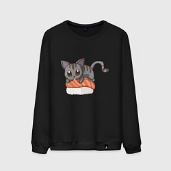 Мужской свитшот Sushi cat