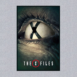 Свитшот хлопковый мужской X - Files poster, цвет: меланж — фото 2