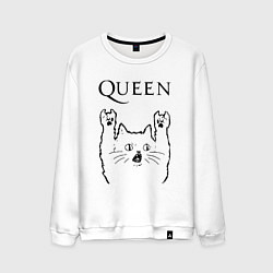Мужской свитшот Queen - rock cat