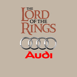 Свитшот хлопковый мужской Audi - властелин колец, цвет: миндальный — фото 2