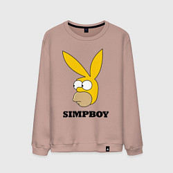 Мужской свитшот Simpboy - rabbit Homer