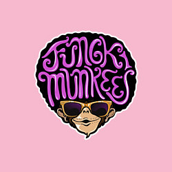 Свитшот хлопковый мужской Funky monkey, цвет: светло-розовый — фото 2