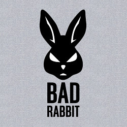 Свитшот хлопковый мужской Bad rabbit, цвет: меланж — фото 2