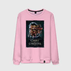 Мужской свитшот Кабинет редкостей Гильермо дель Торо арт