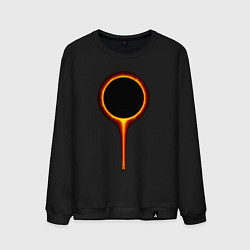 Свитшот хлопковый мужской Dark Souls, цвет: черный