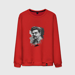 Мужской свитшот Сталин в черно-белом исполнении