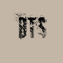 Свитшот хлопковый мужской BTS logo, цвет: миндальный — фото 2