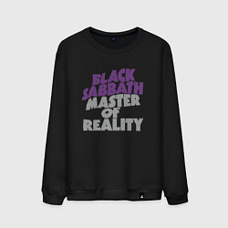 Свитшот хлопковый мужской Black Sabbath Master of Reality, цвет: черный