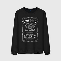 Мужской свитшот Scorpions в стиле Jack Daniels