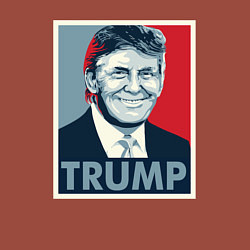 Свитшот хлопковый мужской Trump, цвет: кирпичный — фото 2