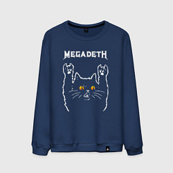 Мужской свитшот Megadeth rock cat