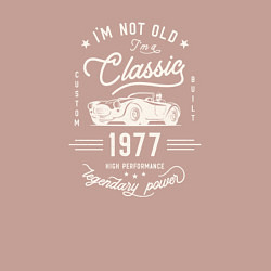 Свитшот хлопковый мужской Я классический 1977, цвет: пыльно-розовый — фото 2