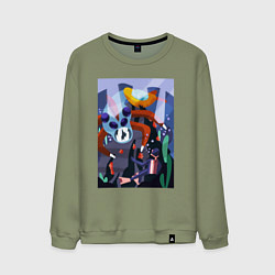 Мужской свитшот Subnautica морские чудовища