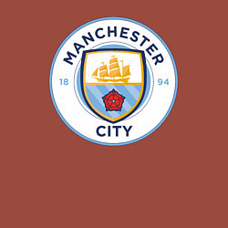 Свитшот хлопковый мужской Manchester City FC, цвет: кирпичный — фото 2