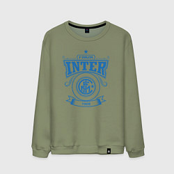 Свитшот хлопковый мужской Forza Inter, цвет: авокадо