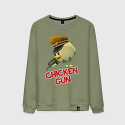Мужской свитшот Chicken Gun logo