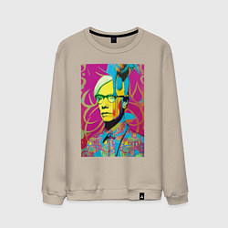 Мужской свитшот Andy Warhol - pop art