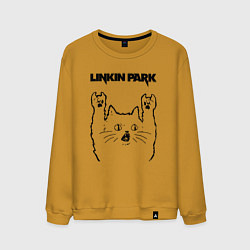 Мужской свитшот Linkin Park - rock cat