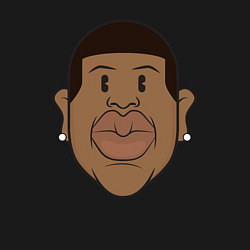 Свитшот хлопковый мужской Jay-Z, цвет: черный — фото 2