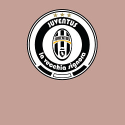Свитшот хлопковый мужской Juventus club, цвет: пыльно-розовый — фото 2