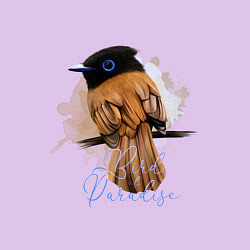 Свитшот хлопковый мужской Bird of paradise, цвет: лаванда — фото 2
