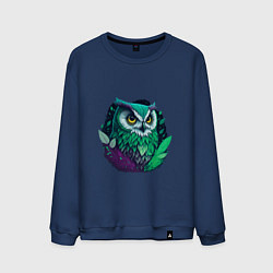 Мужской свитшот Изумрудная сова
