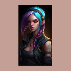 Свитшот хлопковый мужской Jinx arcane league of legends, цвет: пыльно-розовый — фото 2