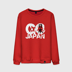 Мужской свитшот Go Japan - motto