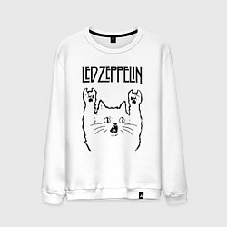 Мужской свитшот Led Zeppelin - rock cat
