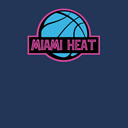 Свитшот хлопковый мужской Miami Heat team, цвет: тёмно-синий — фото 2