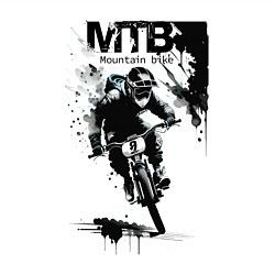 Свитшот хлопковый мужской Mountain bike - extreme, цвет: белый — фото 2