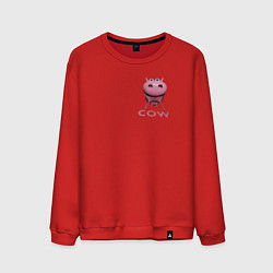 Мужской свитшот Забавная корова