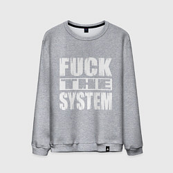 Мужской свитшот SoD - f**k the system