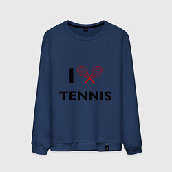 Мужской свитшот I Love Tennis